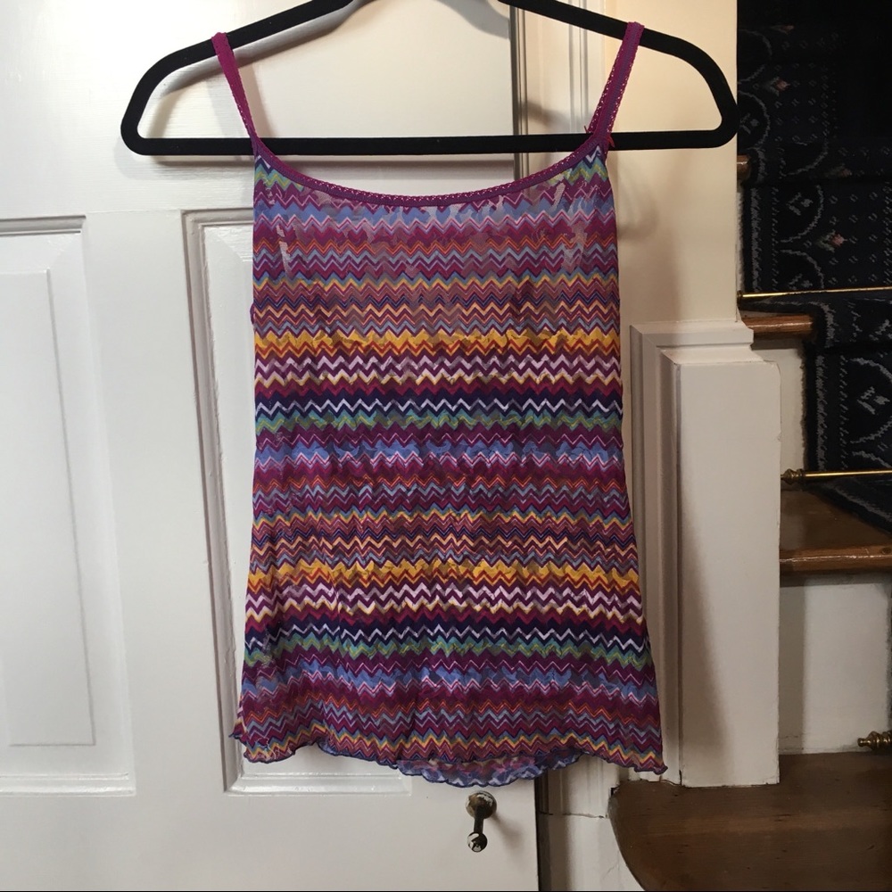 hanky panky semi sheer camisole